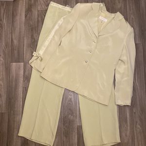 Escada Silk Suit Set